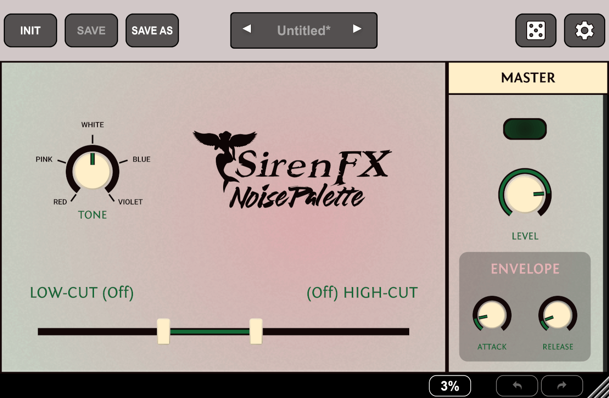 NoisePalette  Screenshot